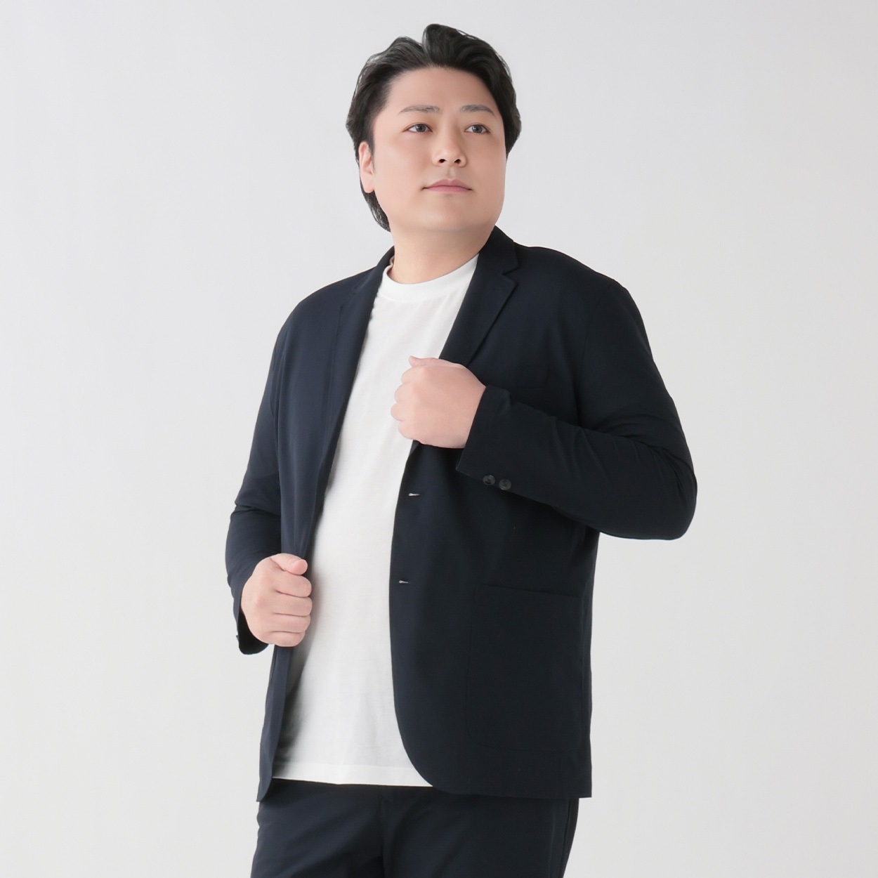 大きいサイズ 風が通るジャケット メンズ GREATESS(グレイテス)(コイアオ-3L)