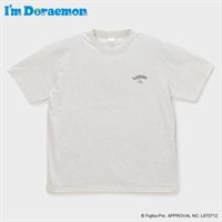 大きいサイズ I'm Doraemon刺繍＆リゾートプリント半袖Tシャツ メンズ GREATESS(グレイテス)(シロ-3L)
