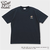 大きいサイズ Tom&JERRY（トムアンドジェリー）ワンポイント刺繍半袖Tシャツ メンズ GREATESS(グレイテス)(コイアオ-3L)