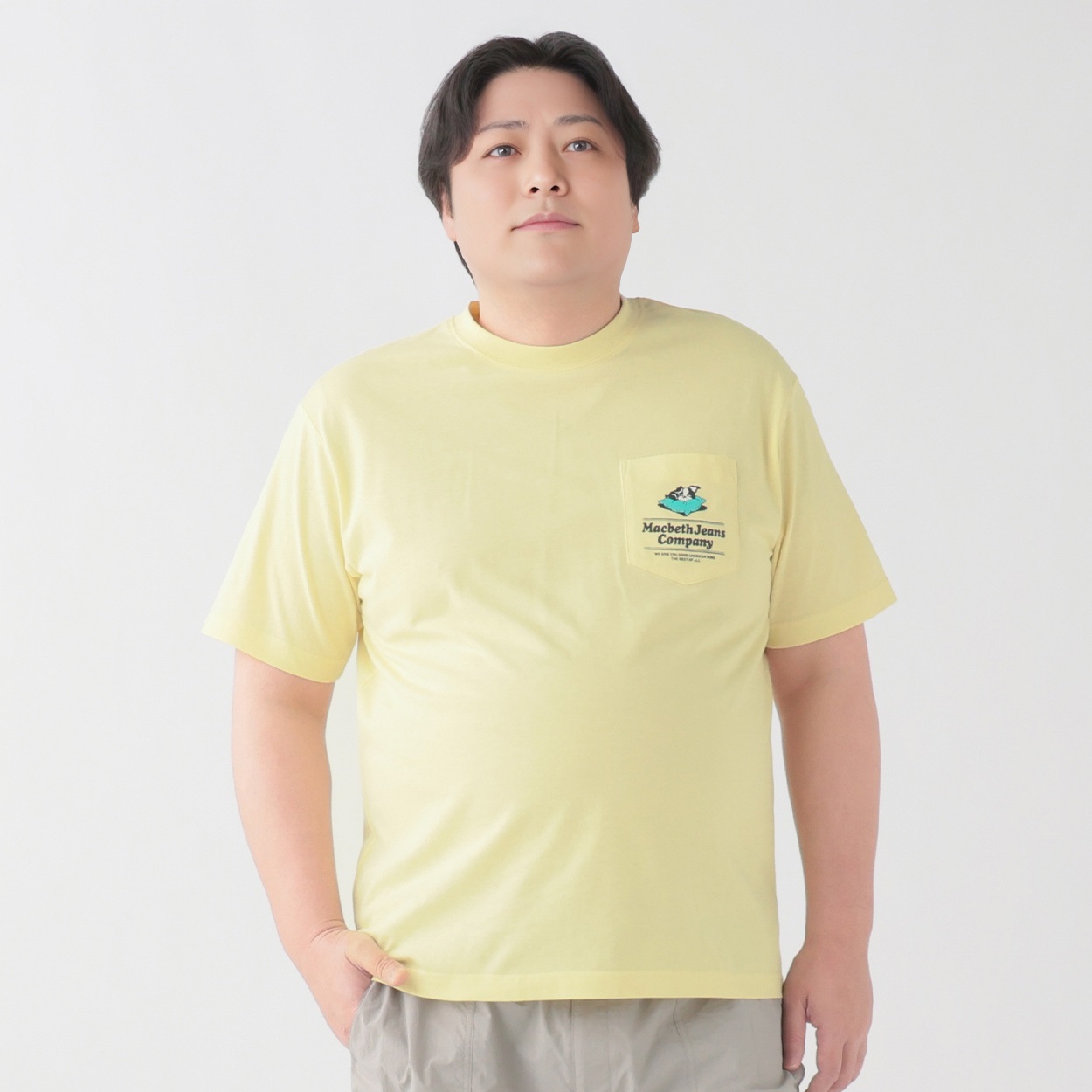 大きいサイズ MACBETH（マクベス）プリントTシャツ メンズ GREATESS