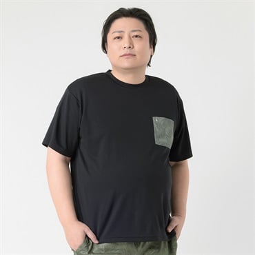 大きいサイズ MACBETH ハニカムメッシュTスーツ メンズ(クロ-3L)