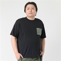 大きいサイズ MACBETH ハニカムメッシュTスーツ メンズ(クロ-3L)