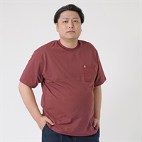 大きいサイズ MACBETH スノードライポケット付きTシャツ メンズ GREATESS(グレイテス)(コイアカ-3L)