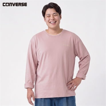 大きいサイズ CONVERSE もちもちTトレーナー メンズ GREATESS(グレイテス)