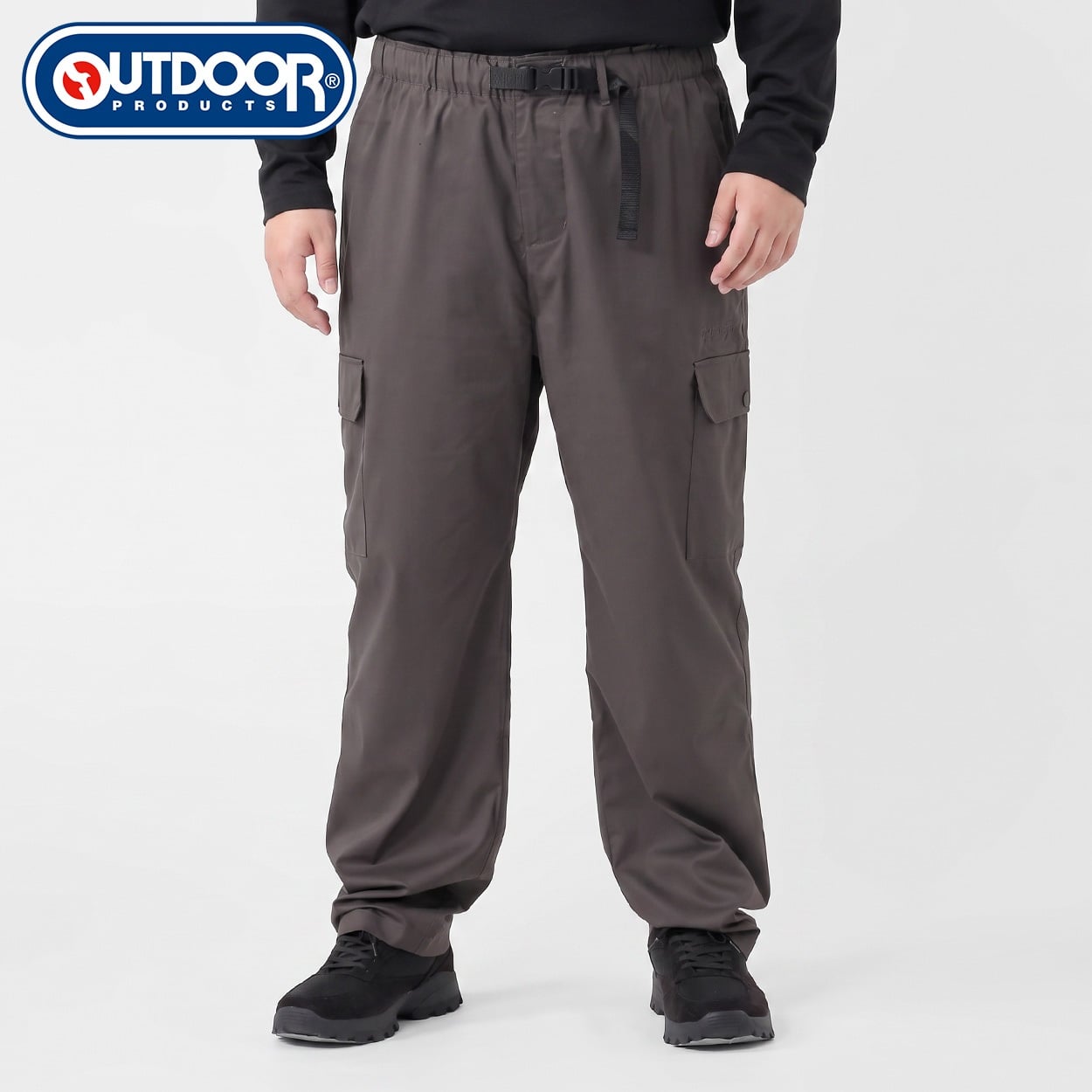 大きいサイズ OUTDOOR PRODUCTS カーゴパンツ メンズ GREATESS(グレイテス)(ミドリ-5L)