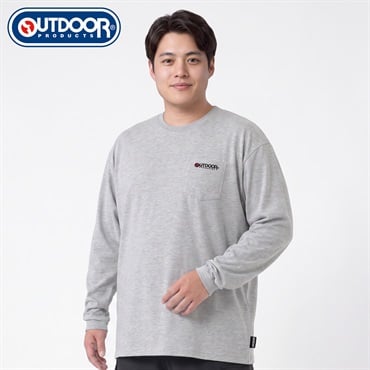 大きいサイズ OUTDOOR PRODUCTS 長袖Tシャツ メンズ GREATESS(グレイテス)