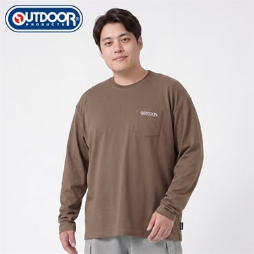 大きいサイズ OUTDOOR PRODUCTS 長袖Tシャツ メンズ GREATESS(グレイテス)