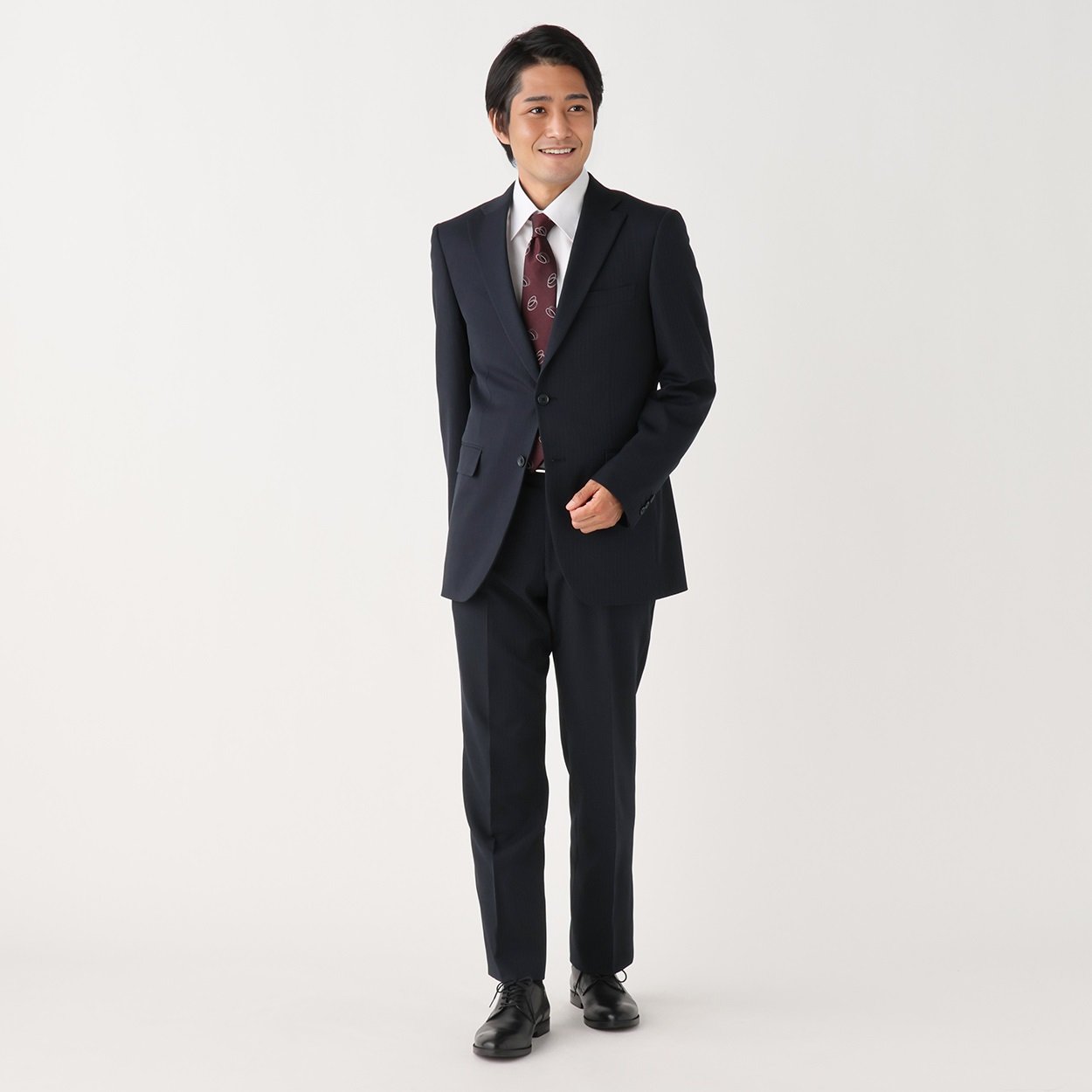 洗えるストレッチレギュラースーツ メンズ(コイアオ-A6)