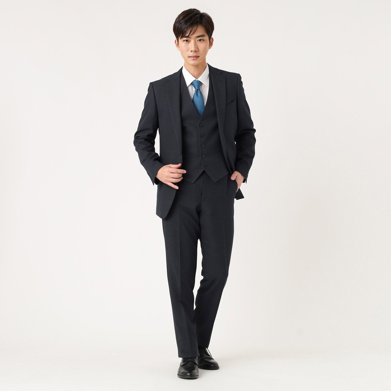 スリムウールライクスリーピース メンズ | イオンスタイルオンライン