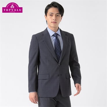 SALE中【新品】メンズ　ビジネススーツ　トップバリュ マジ楽 洗えるスーパーストレッチレギュラースーツ メンズ | イオン