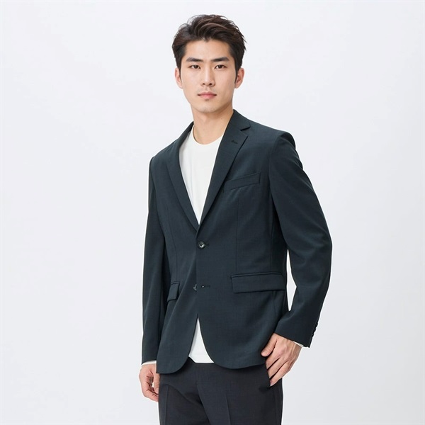 ヒロミチナカノ リネンライクセットアップジャケット メンズ hiromichi