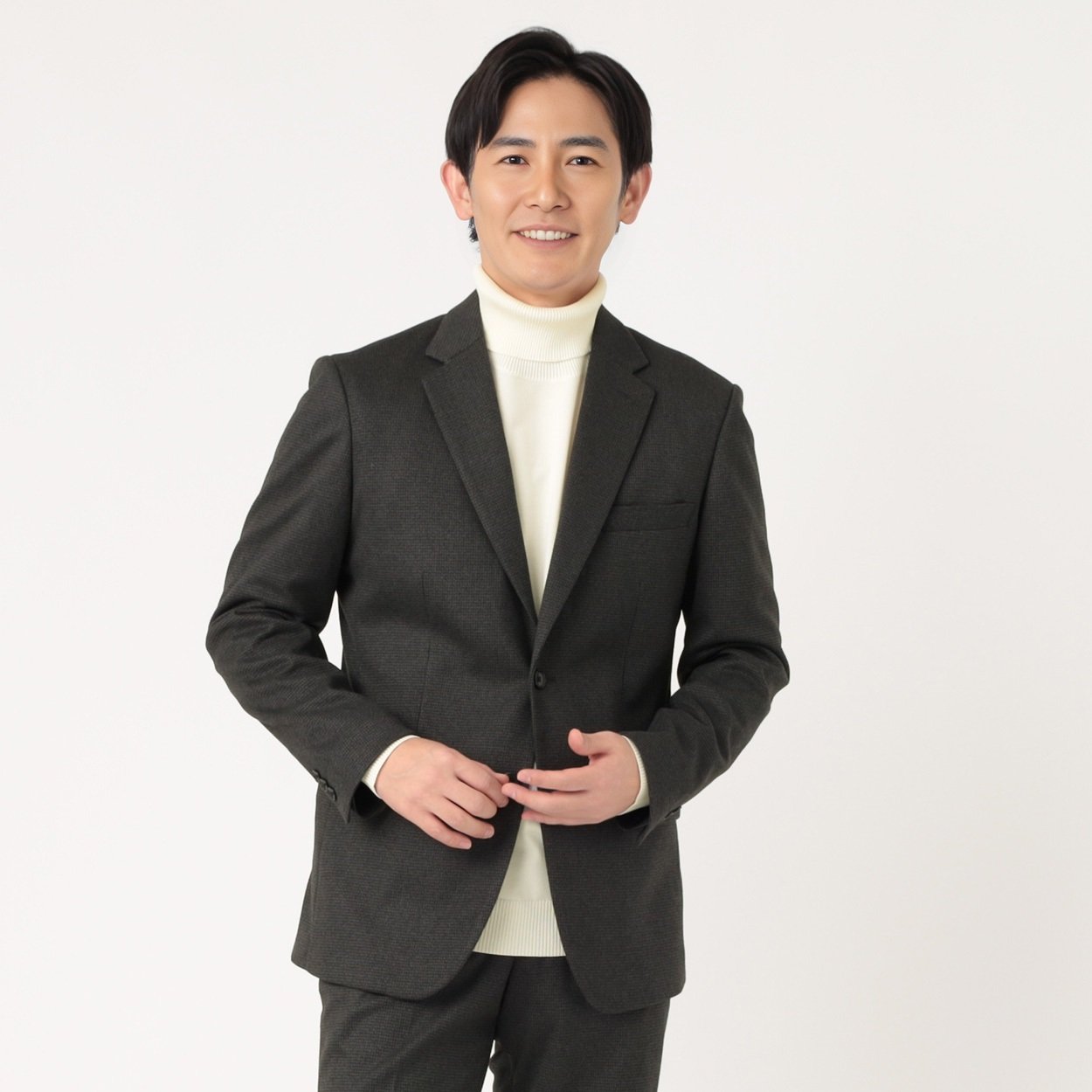 フラノライク セットアップ ジャケット メンズ hiromichi nakano