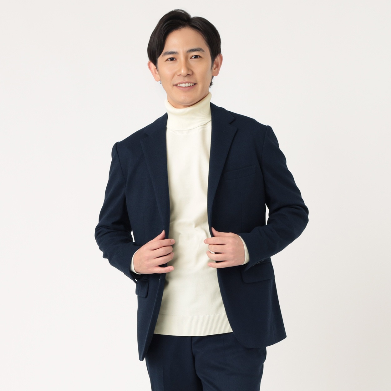 ナカノヒロミチ　スリーピース　セットアップ　スーツ　チェック　ブラウン ナカノヒロミチ スリーピース セットアップ スーツ チェック ブラウン