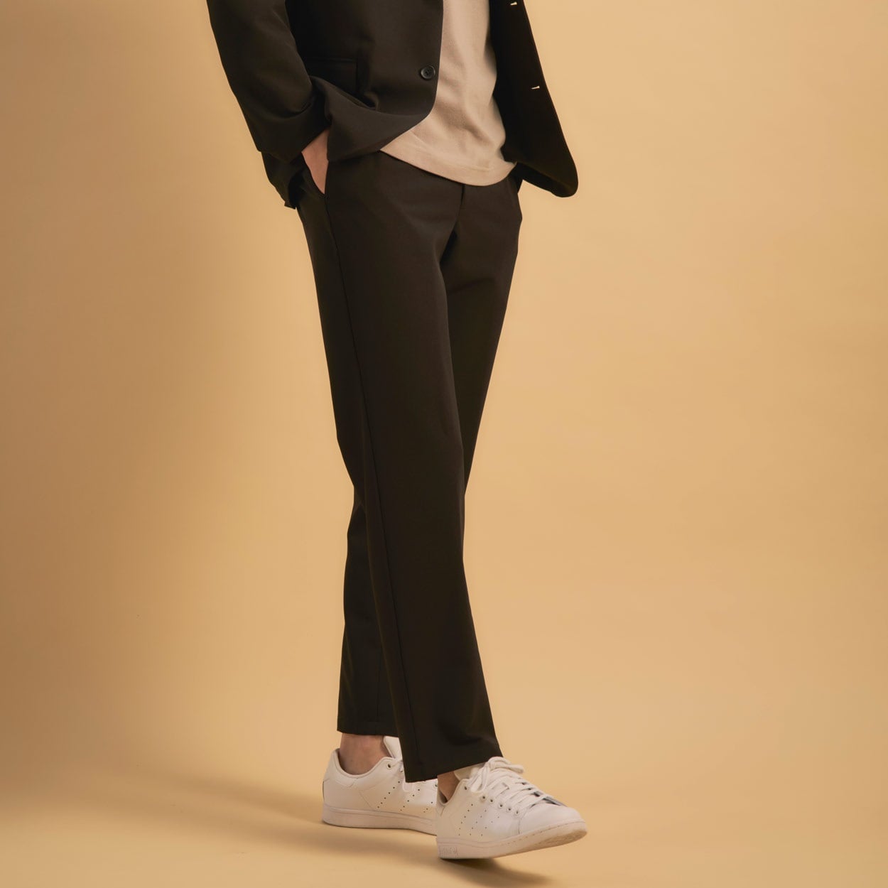 Dauspice 年間セットアップパンツ メンズ(クロ-S)