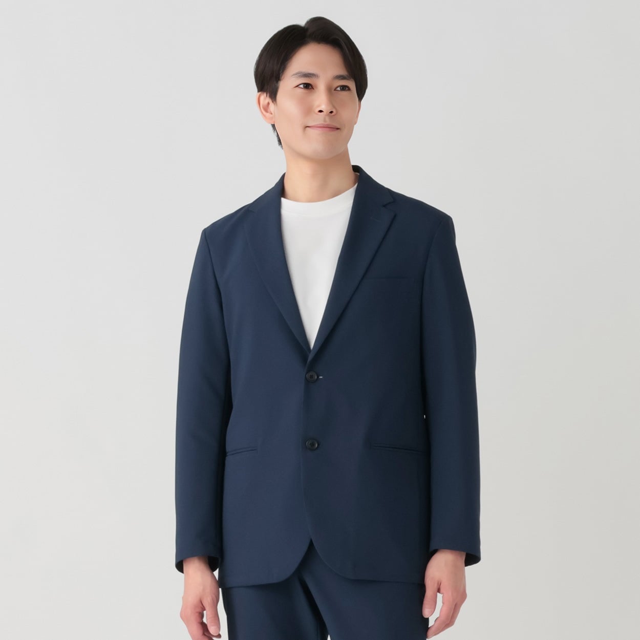 So close ネイビー　セットアップ セットアップ対応｜楽ジャケ セットアップ ネイビー XS(XS ネイビー