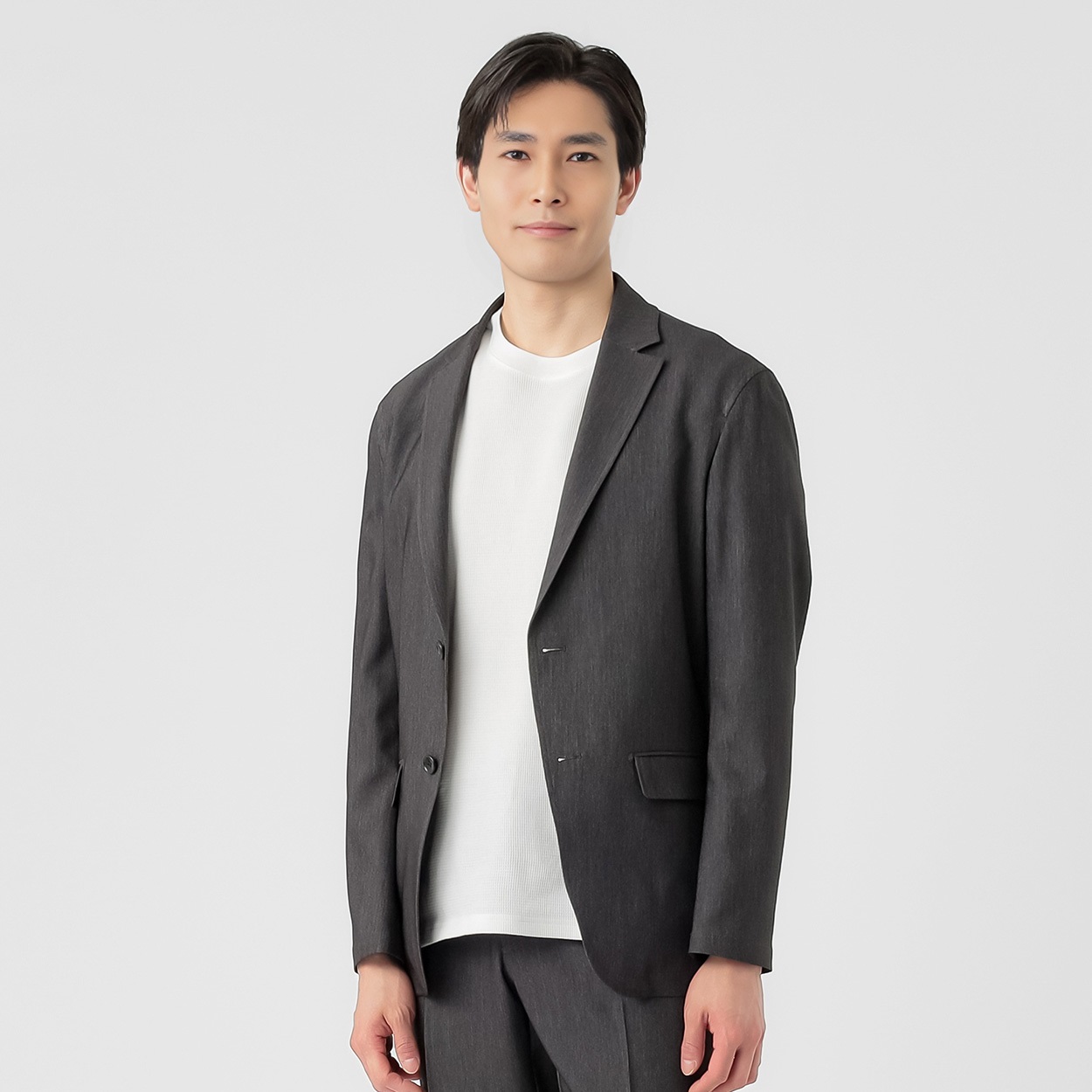NEO FIT デニムライクセットアップジャケット メンズ | イオンスタイル