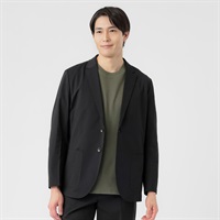NEO FIT ストレッチジャージセットアップジャケット メンズ(クロ-S)