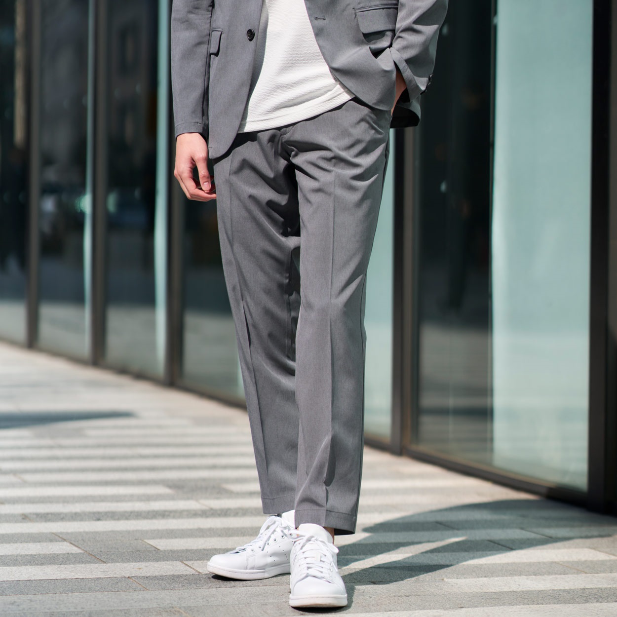 店舗用品 nao NEO FIT ドライストレッチセットアップパンツ メンズ | イオンスタイル