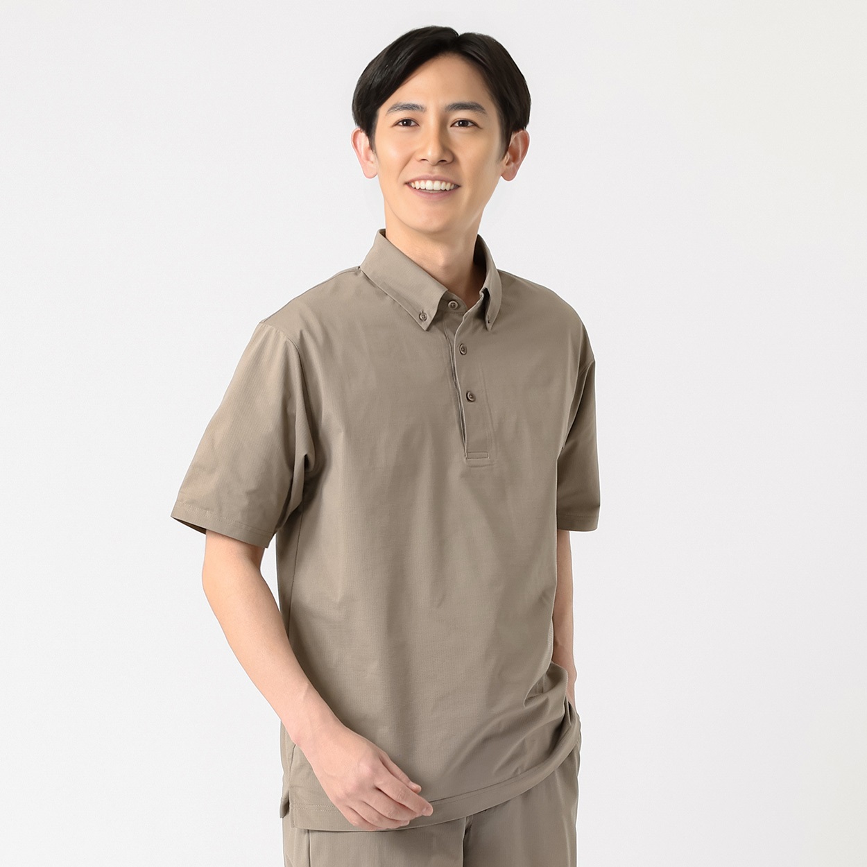 NEO FIT ジャガードメッシュポロシャツ メンズ | イオンスタイル