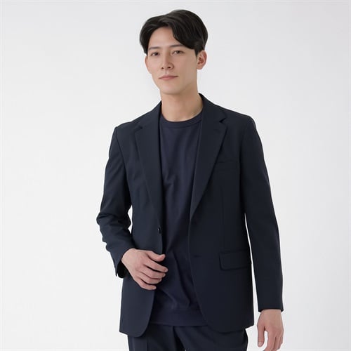 トップバリュ(TOPVALU) マジ楽 CARREMAN セットアップジャケット メンズ(コイアオ-S)
