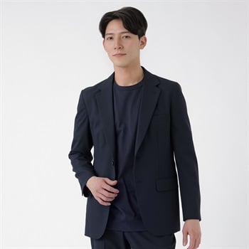 トップバリュ(TOPVALU) マジ楽 CARREMAN セットアップジャケット メンズ(コイアオ-S)