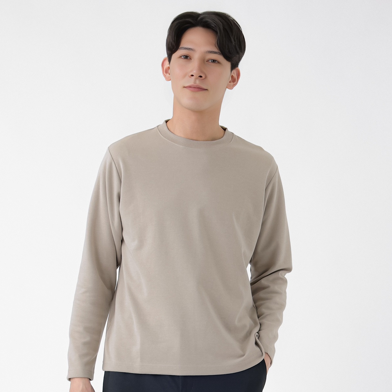 DAUSPICE 長袖Tシャツ メンズ(Ａウスチャ-LL)