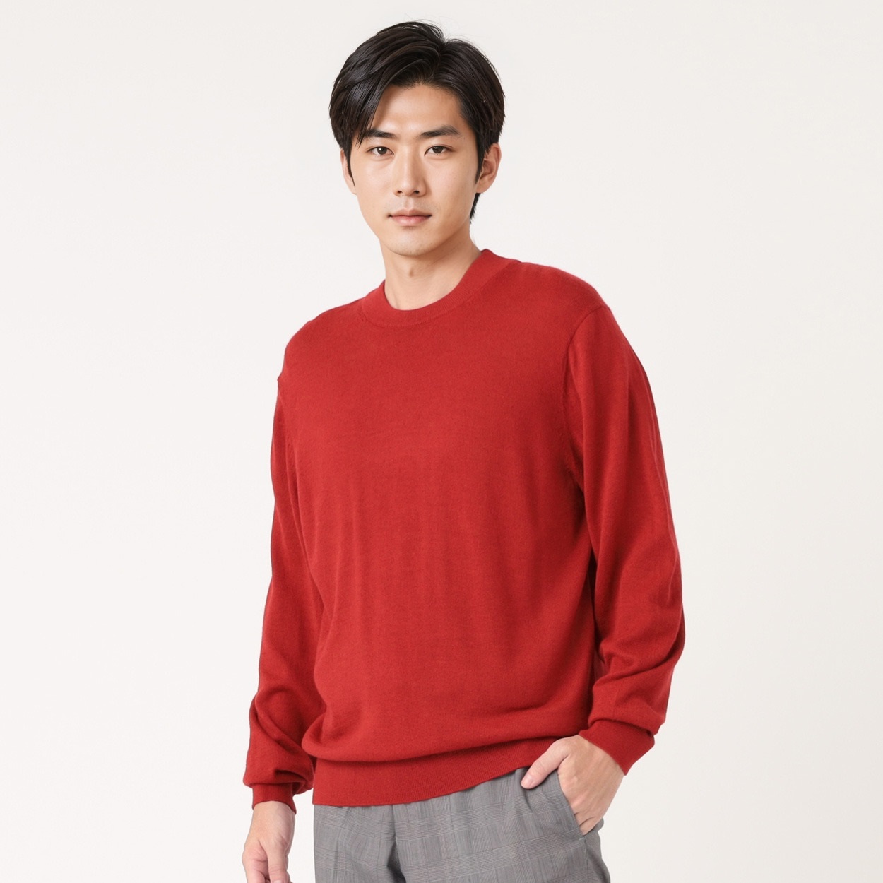 インティアント クルーネックセーター メンズ | イオンスタイル