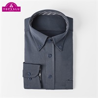 トップバリュ(TOPVALU) PEACE FIT COOL マジ楽 ノンアイロンニット デザインシャツ ボタンダウン衿 レギュラーフィット メンズ(コイアオ-39-80)