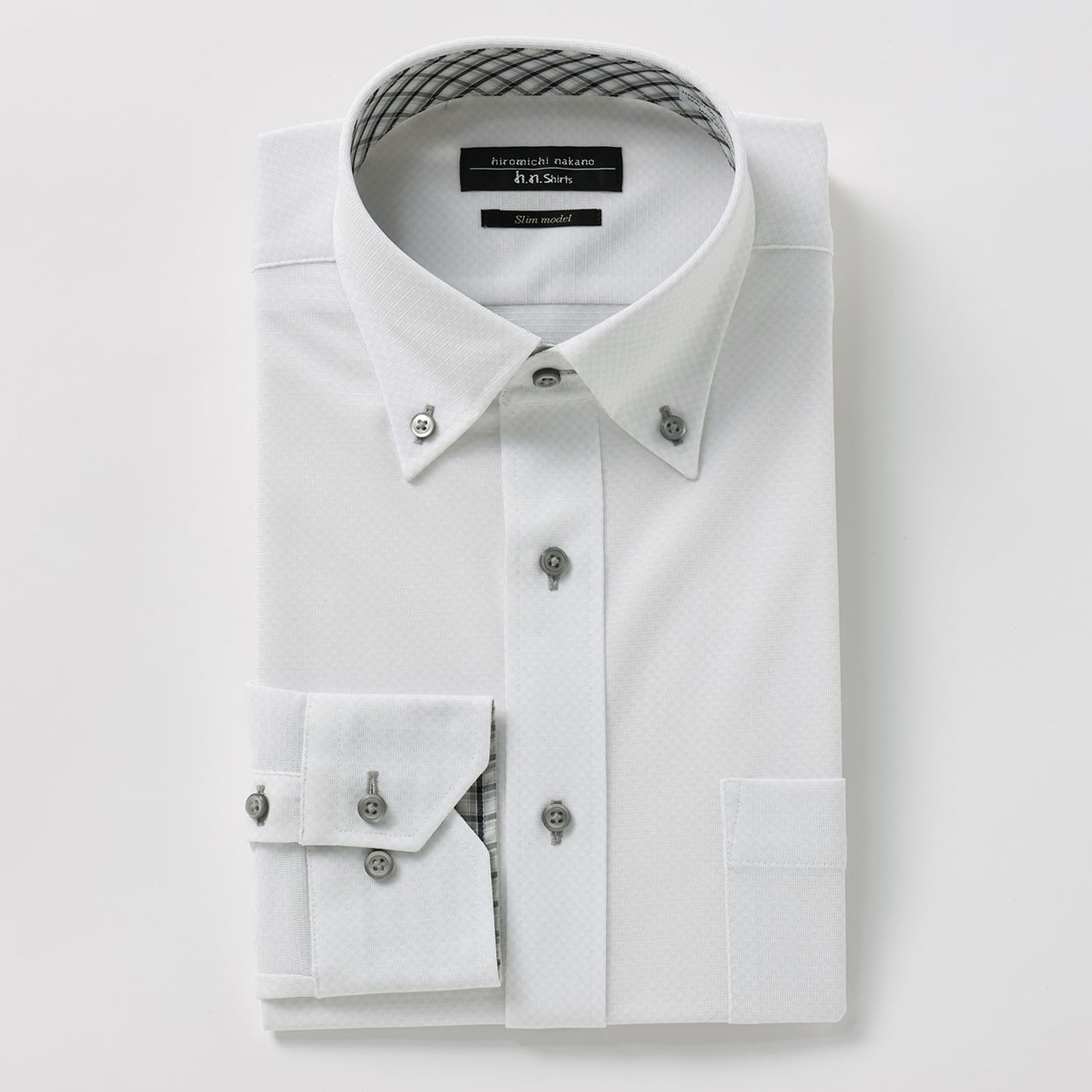 トリコットアイスニングシャツ スリムフィット メンズ hiromichi