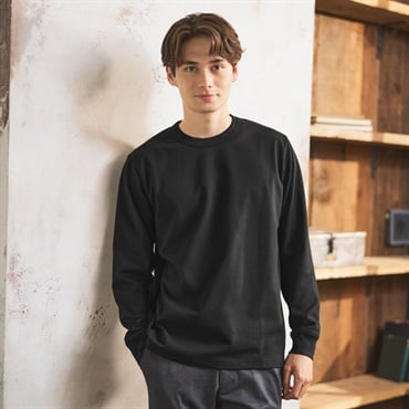 トップバリュ(TOPVALU) 裏起毛 Tシャツクルーネック メンズ