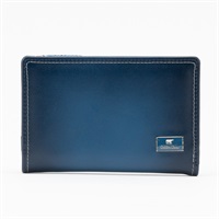 Golden Bear 二つ折り財布 折畳財布 メンズ(アオ-ｺﾐ)