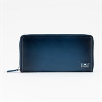 Golden Bear　ファスナー付き長財布 メンズ(アオ-ｺﾐ)