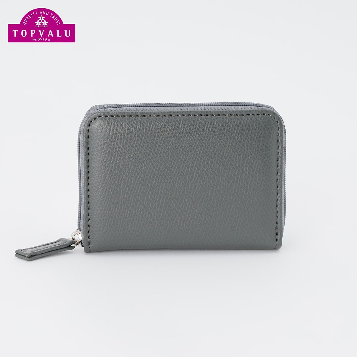トップバリュ(TOPVALU) イタリアンレザー小物 ファスナー小銭