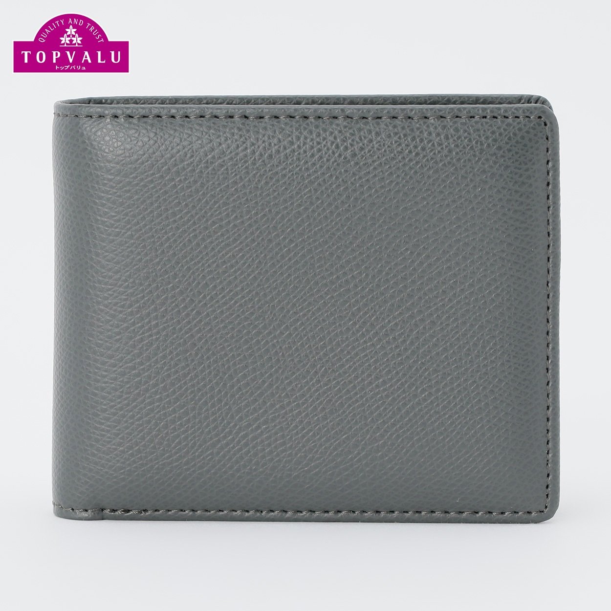 トップバリュ(TOPVALU) イタリアンレザー小物 二つ折り財布 メンズ