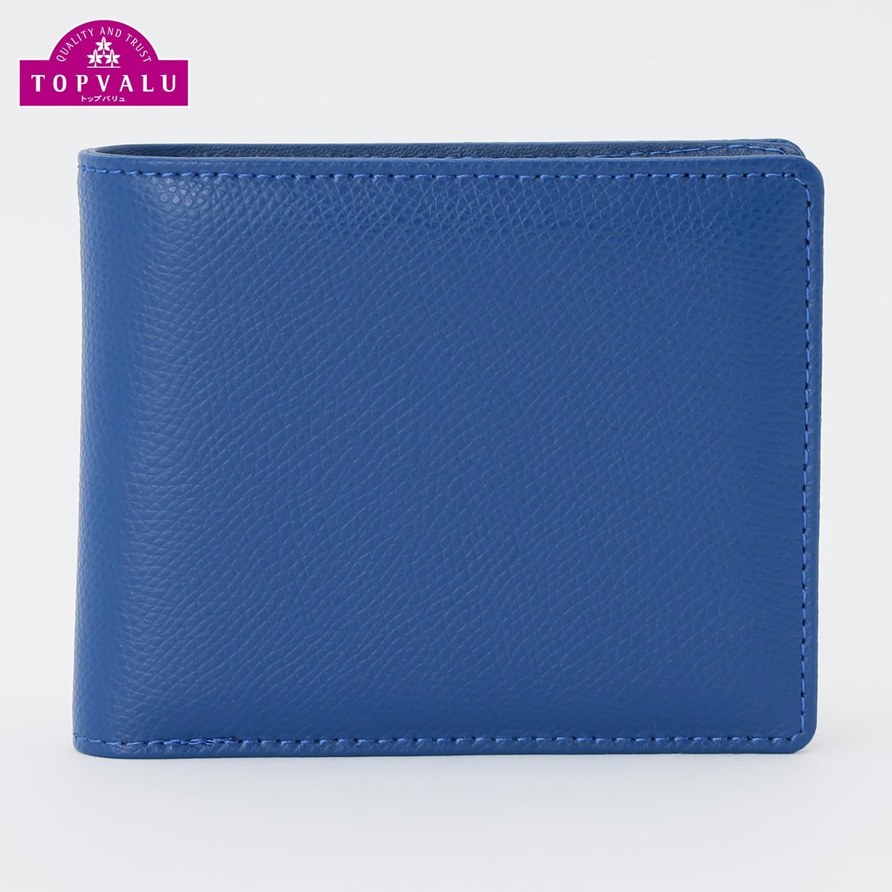 トップバリュ(TOPVALU) イタリアンレザー小物 二つ折り財布 メンズ