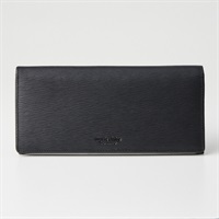  marie claire homme　水シボ 長財布 メンズ(クロ-ｺﾐ)