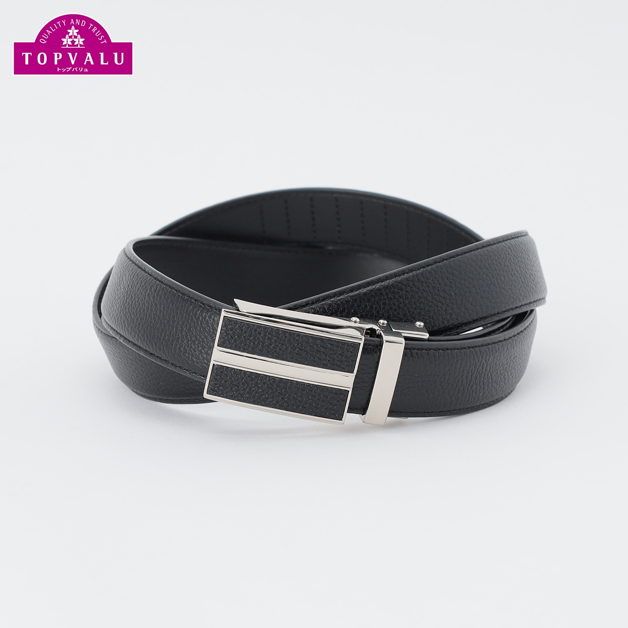 トップバリュ(TOPVALU) スライドロックベルト メンズ | イオンスタイル