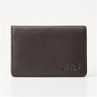 CROCODILE 本革 名刺入れ メンズ カードケース ゴートレザー