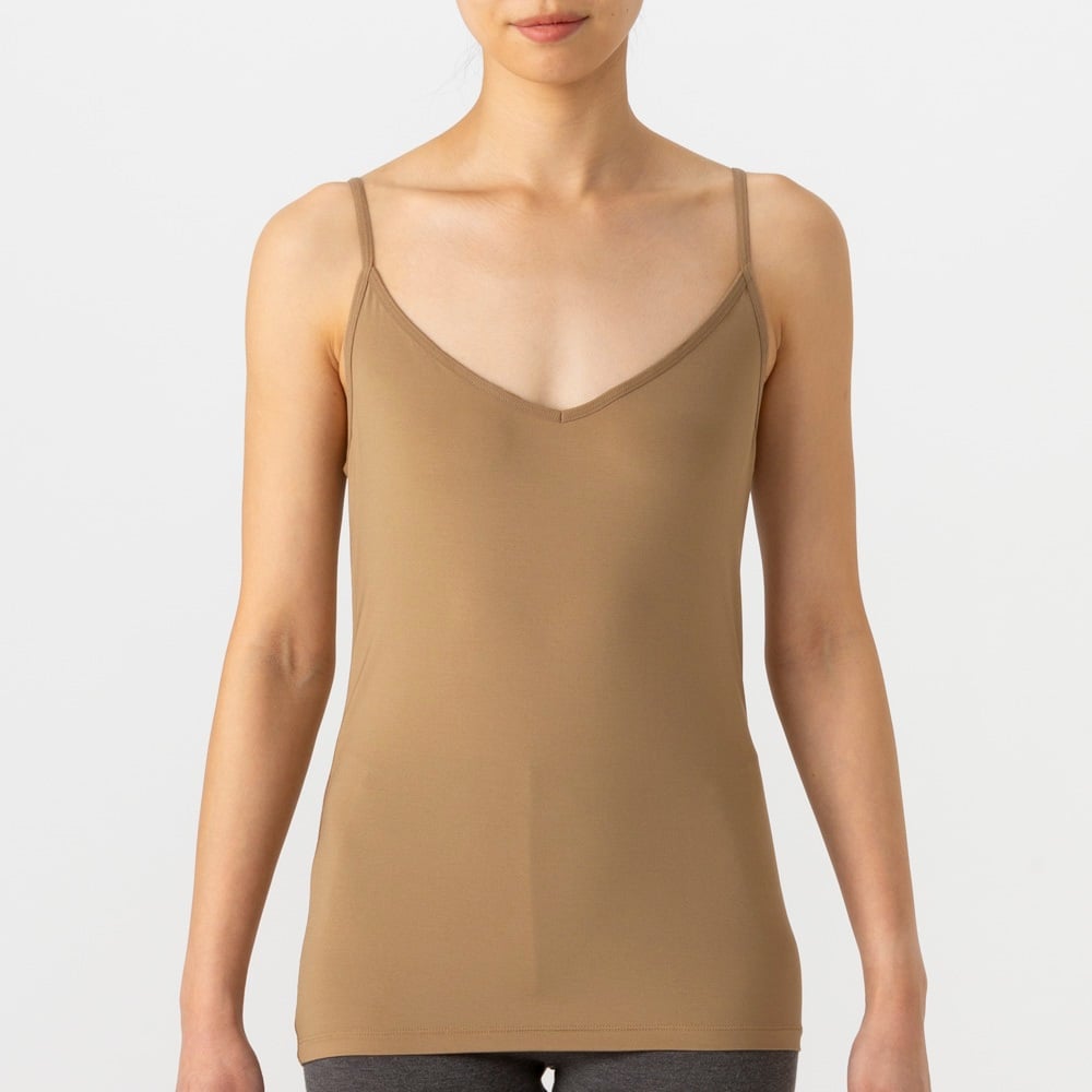 SilkyFACT キャミソール レディス トップバリュ PEACE FIT(ピースフィット)(hk)(コイミドリ-XL)