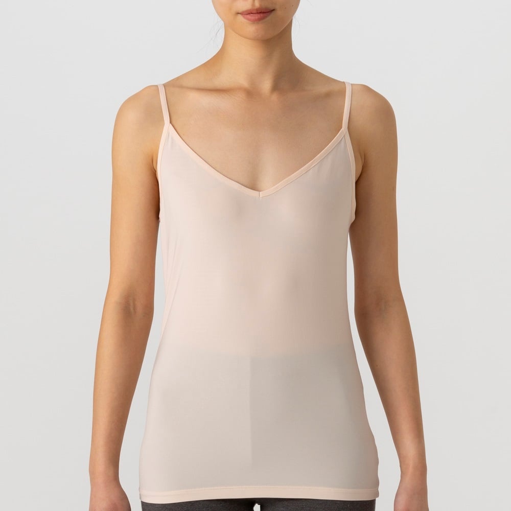 SilkyFACT キャミソール レディス トップバリュ PEACE FIT(ピースフィット)(hk)(ウスベ－ジュ-XL)