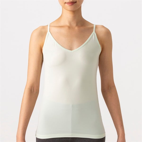SilkyFACT キャミソール レディス トップバリュ PEACE FIT(ピースフィット)(hk)(ミドリ-M)