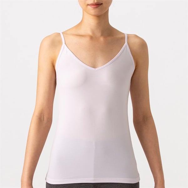 SilkyFACT キャミソール レディス トップバリュ PEACE FIT(ピースフィット)(hk)(ムラサキ-XL)