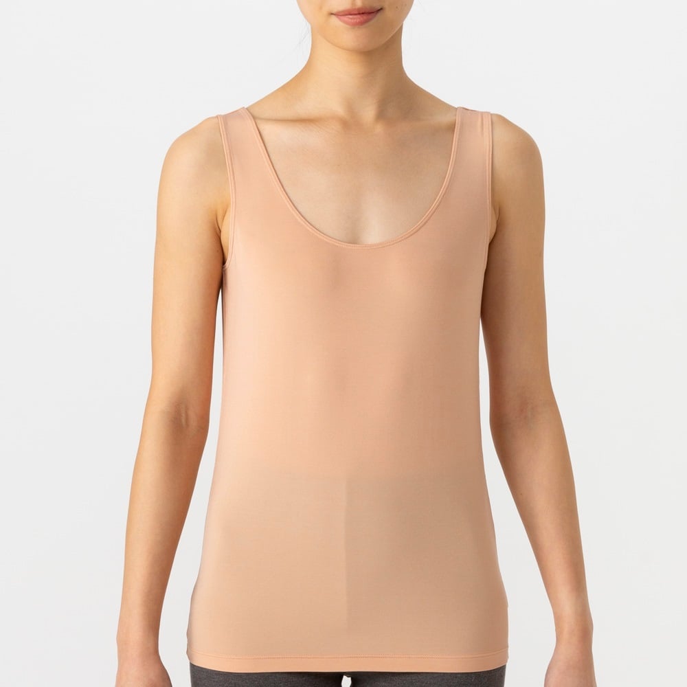 SilkyFACT タンクトップ レディス トップバリュ PEACE FIT(ピースフィット)(hk)(Ａコイベ－ジュ-2XL)