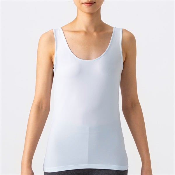 SilkyFACT タンクトップ レディス トップバリュ PEACE FIT(ピースフィット)(hk)(ウスアオ-M)