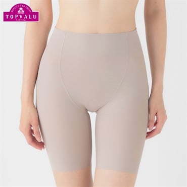 すっきりシルエットボトム セミロング レディス トップバリュ Mirai Beauty(ミライビューティ)(Ａベ－ジュ-XL)