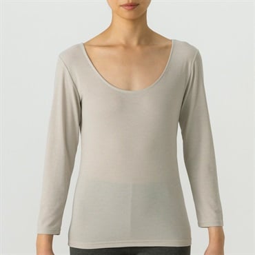 COOL 7分袖 レディス トップバリュ PEACE FIT(ピースフィット)(Ａベ－ジュ-2XL)