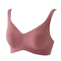 ひびきにくい ハーフトップブラジャータイプ レディス トップバリュ Mirai Beauty(ミライビューティ)(コイピンク-M)