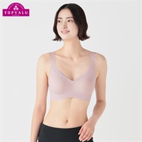 ひびきにくい ハーフトップブラジャータイプ レディス トップバリュ Mirai Beauty(ミライビューティ)(ウスピンク-M)