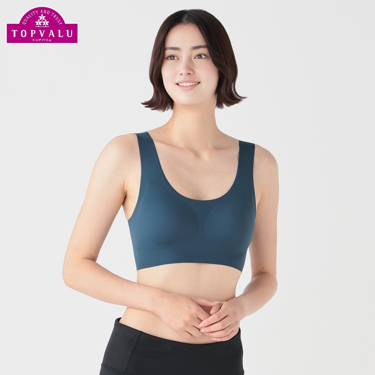 ひびきにくいハーフトップ レギュラータイプ レディス トップバリュ