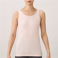 WARMコットン タンクトップ レディス トップバリュ PEACE FIT(ピースフィット)(ピンク-S)